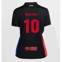 Camisa de Futebol Barcelona Ansu Fati #10 Equipamento Secundário Mulheres 2024-25 Manga Curta